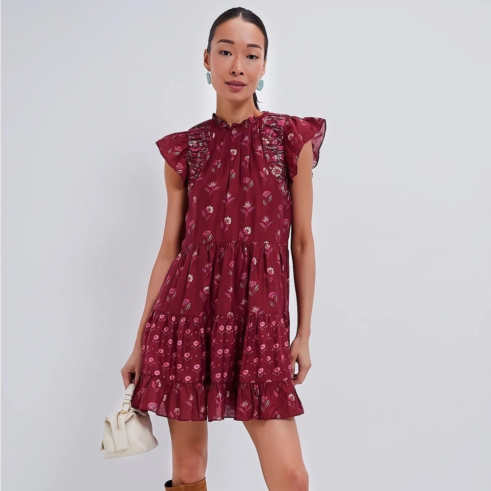NWT Sea Famke Flutter Floral Dress XL
